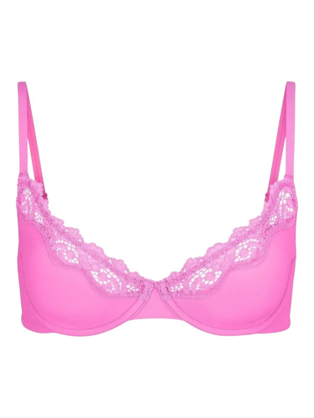 Skims Fits Everybody Unlined Demi Lace Bra